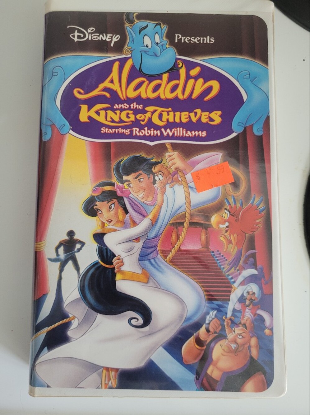 Disney Aladdin and the King of Thieves VHS